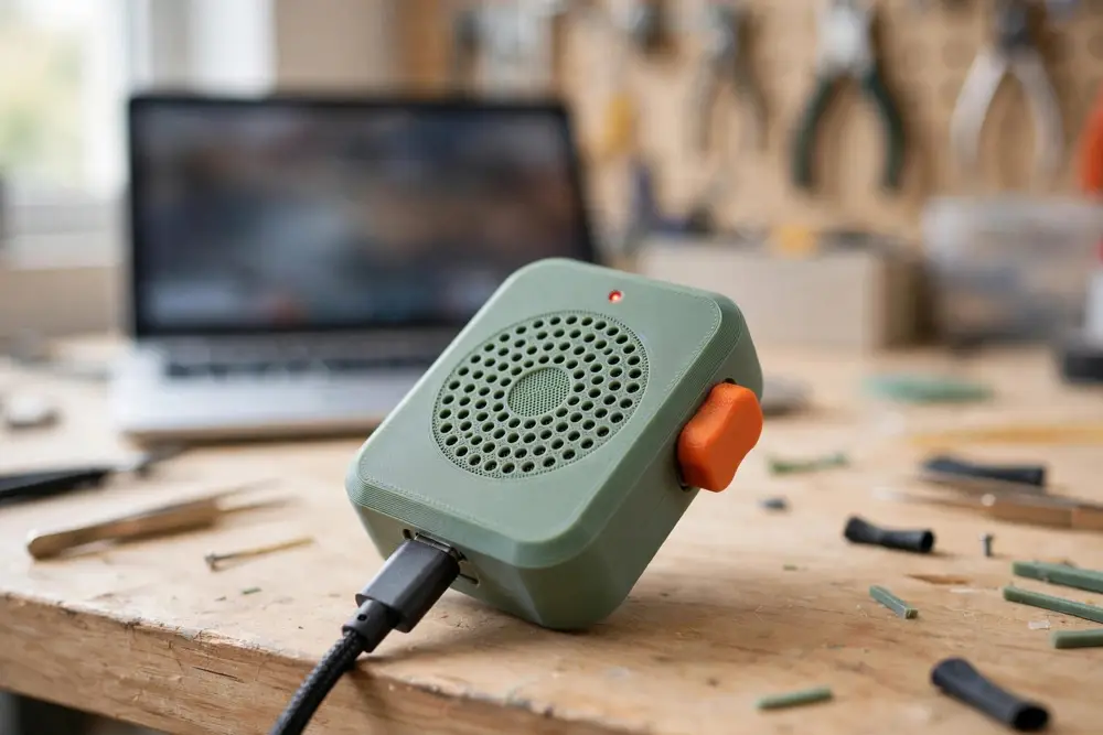 USB Push-to-Talk Microphone
